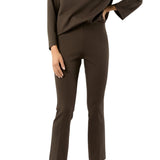 Ann Mashburn Faye Flare Cropped Pant - Vermillion