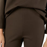 Ann Mashburn Faye Flare Cropped Pant - Vermillion