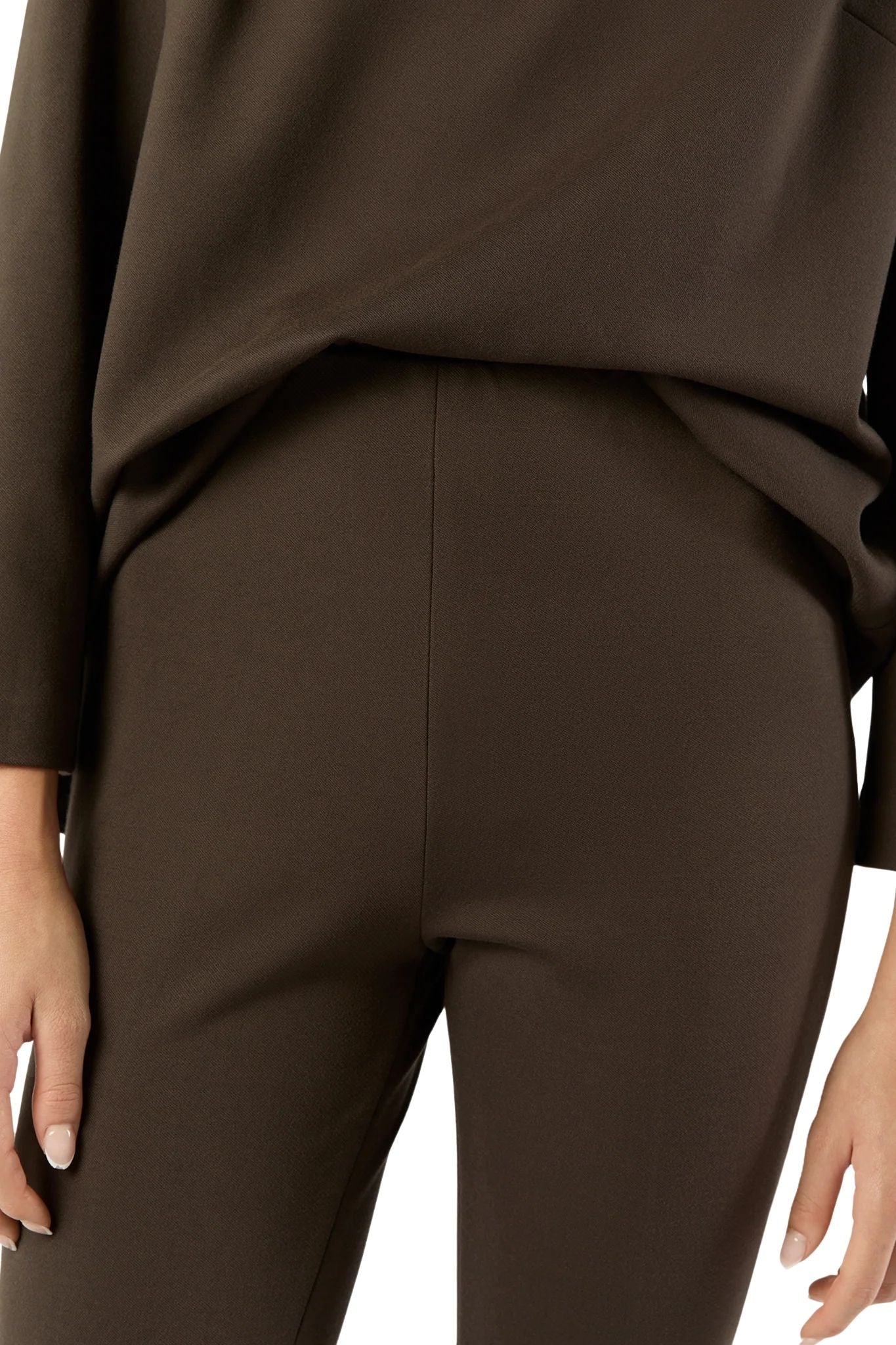 Ann Mashburn Faye Flare Cropped Pant - Vermillion