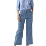 Ann Mashburn Frankie Cropped Pant - Vermillion