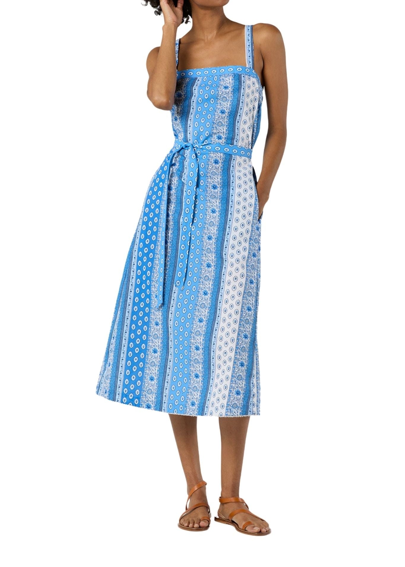 Ann Mashburn Josie Dress - Vermillion