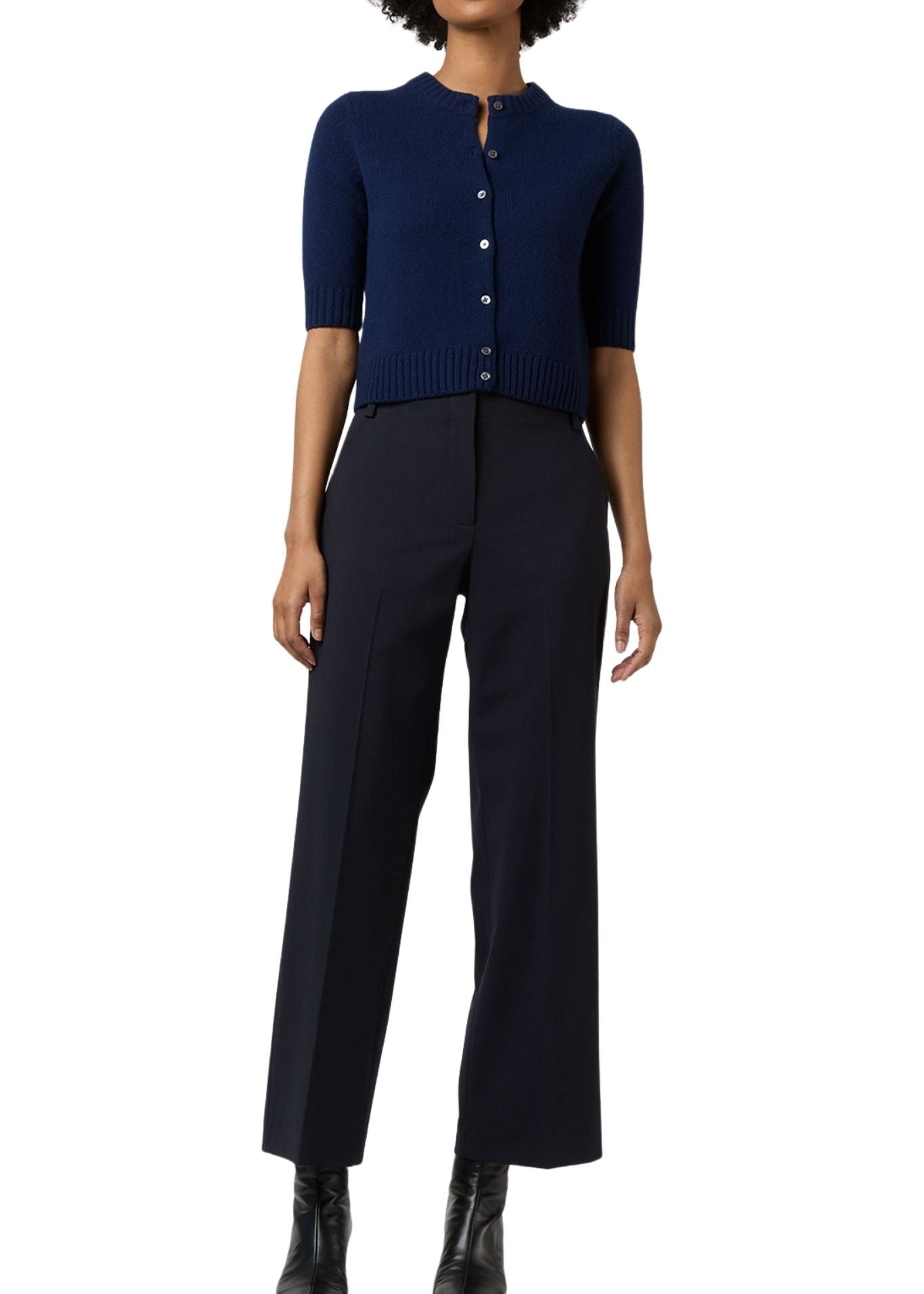 Ann Mashburn Kelly Cardigan - Vermillion