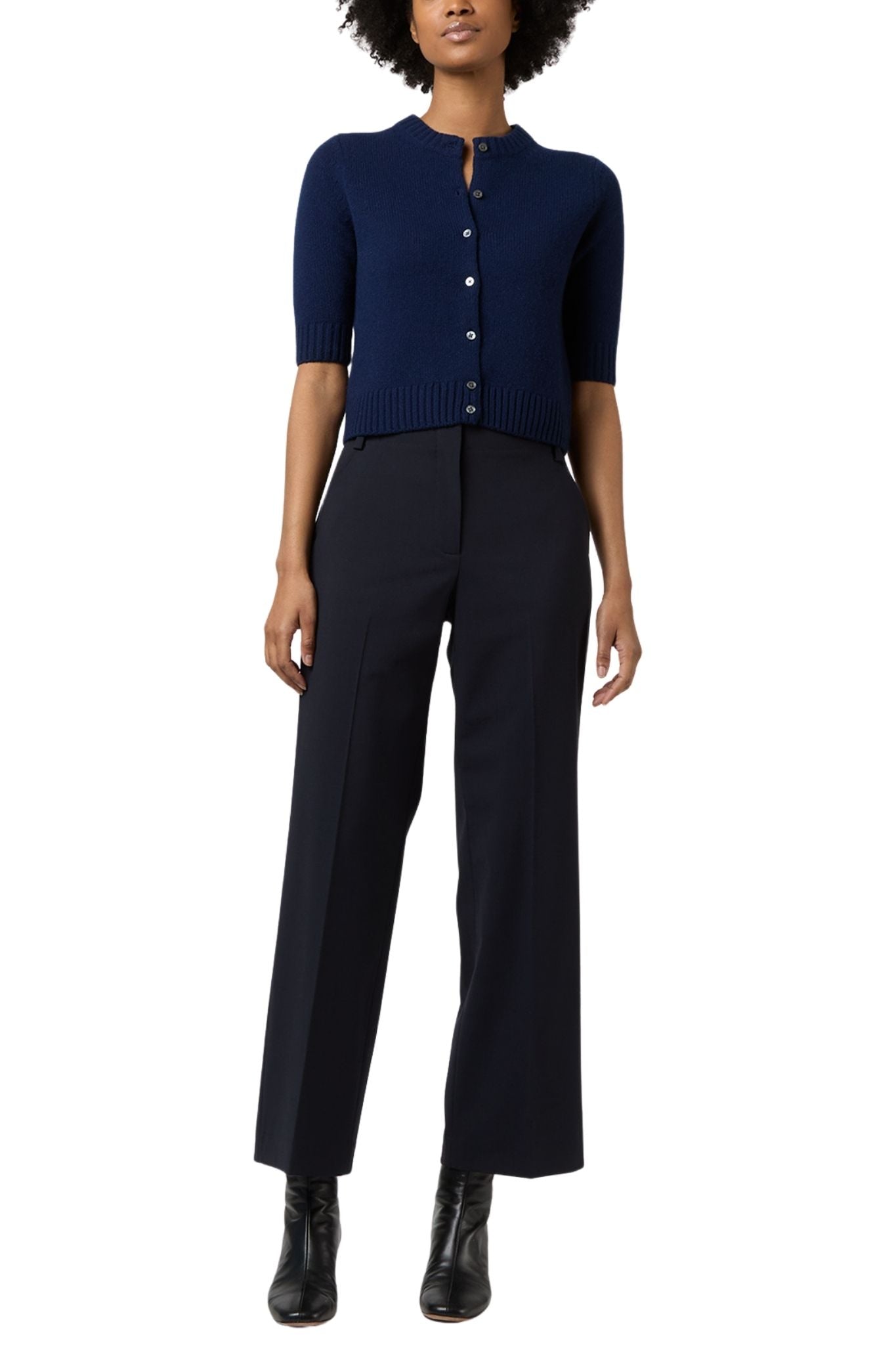 Ann Mashburn Kelly Cardigan - Vermillion