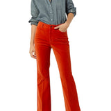 Ann Mashburn Kendall Flare 5 - Pocket Jean - Vermillion