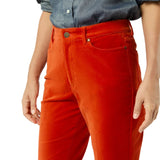 Ann Mashburn Kendall Flare 5 - Pocket Jean - Vermillion
