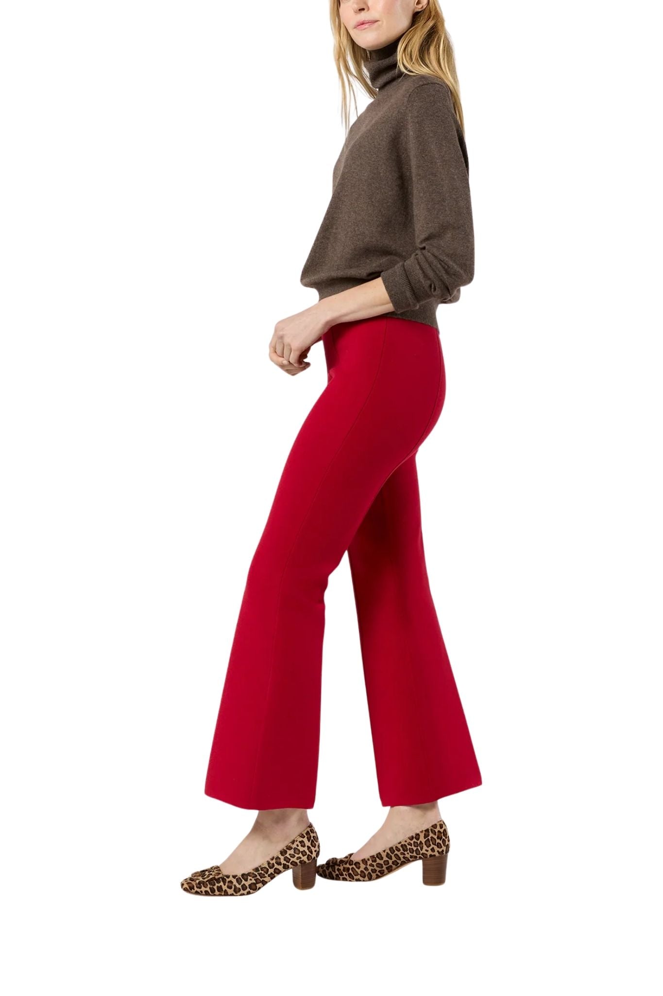 Ann Mashburn Lara Pant - Vermillion