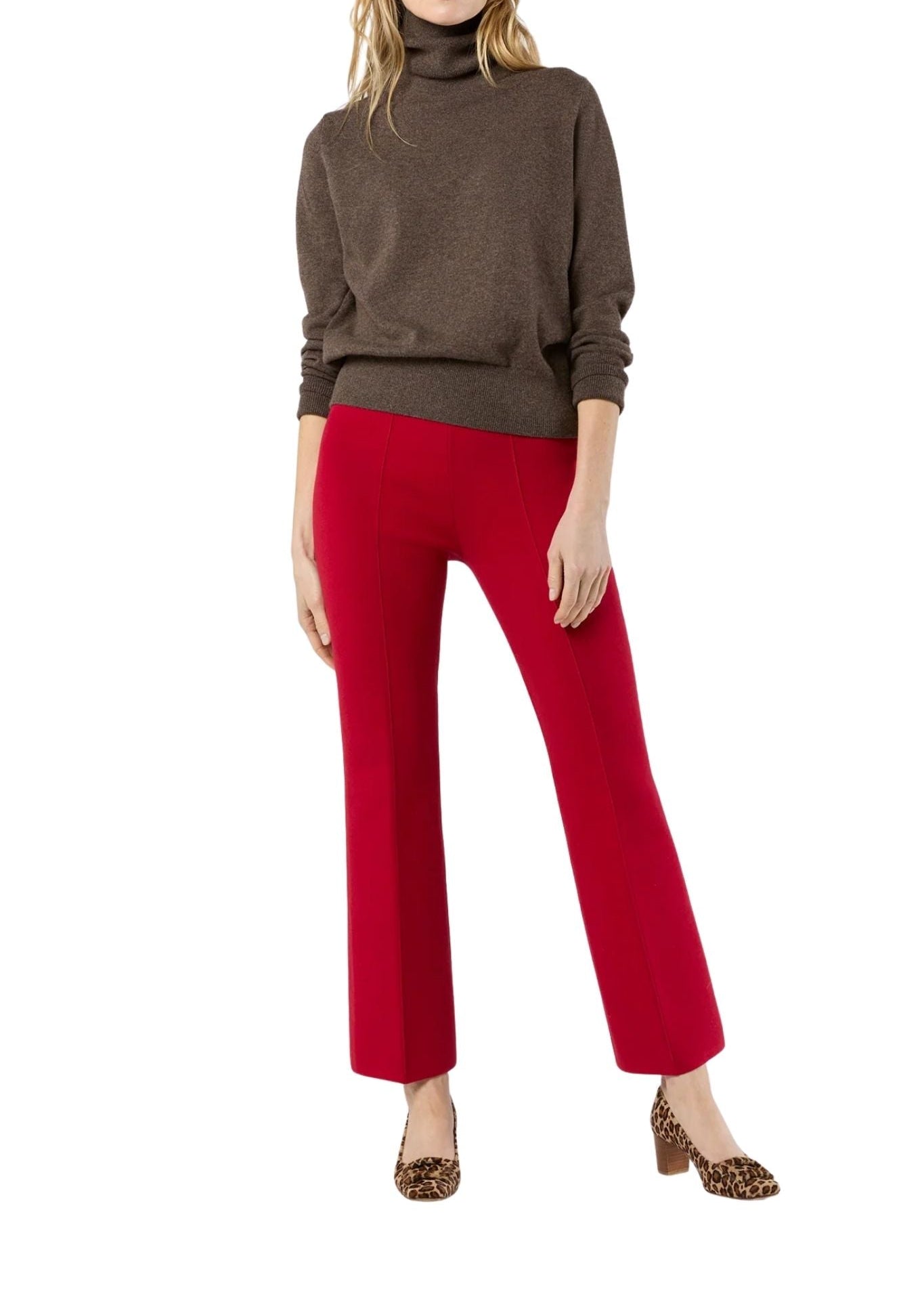 Ann Mashburn Lara Pant - Vermillion