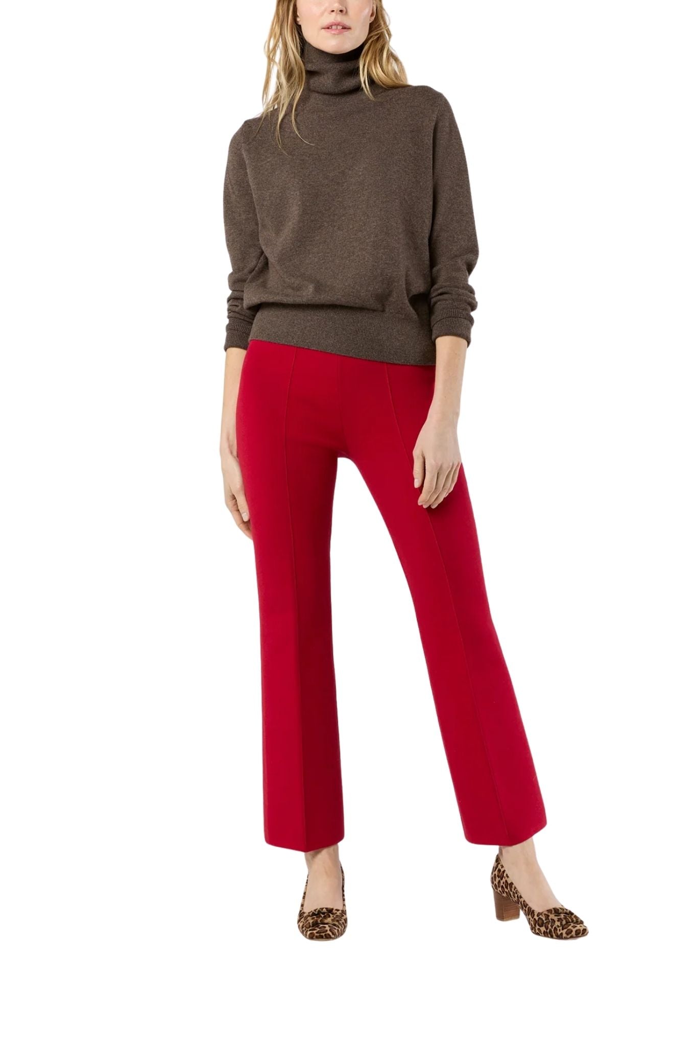 Ann Mashburn Lara Pant - Vermillion