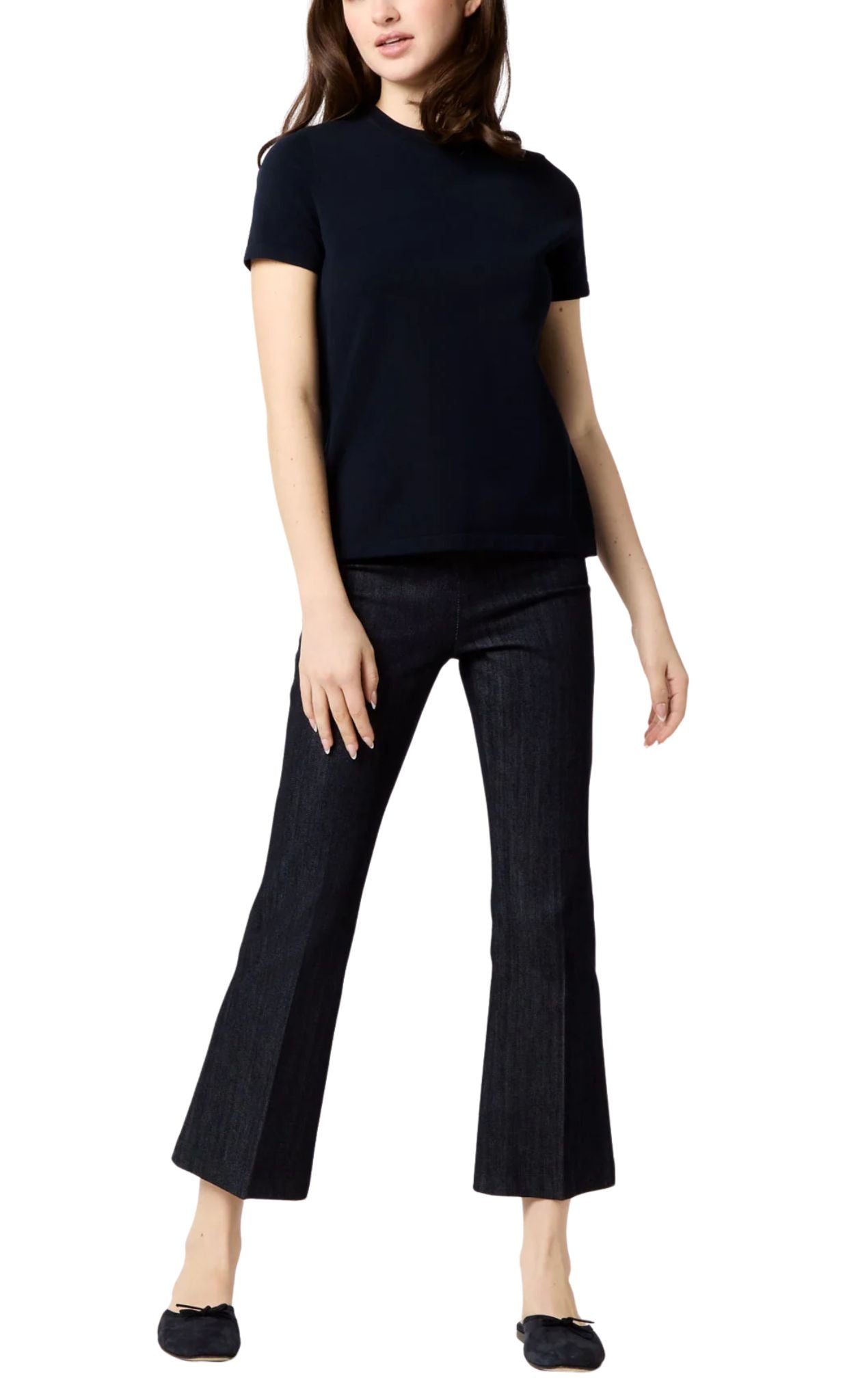 Ann Mashburn Lee Tee - Vermillion