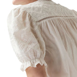 Ann Mashburn Leonie Blouse - Vermillion