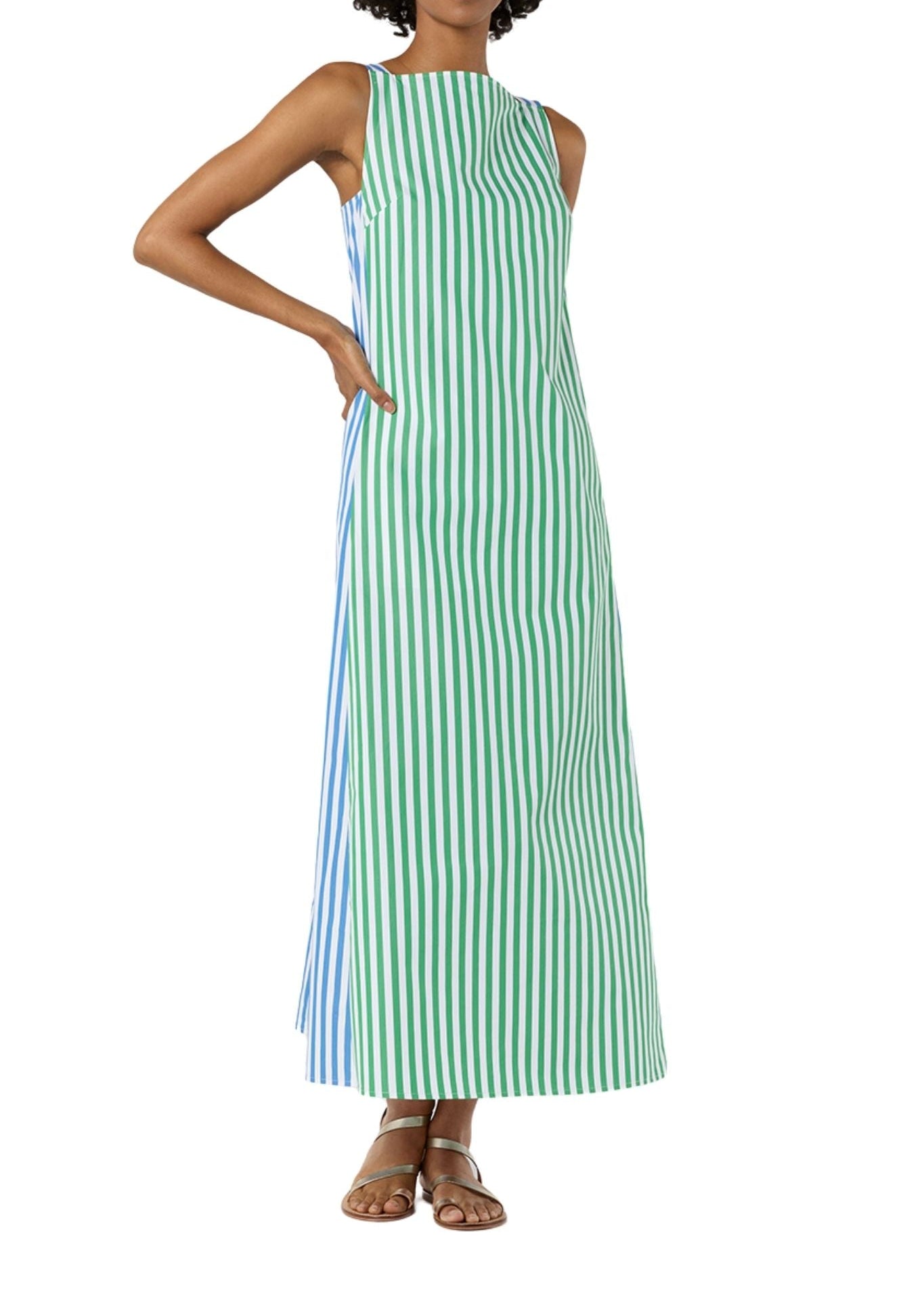 Ann Mashburn Lise Maxi Dress - Vermillion