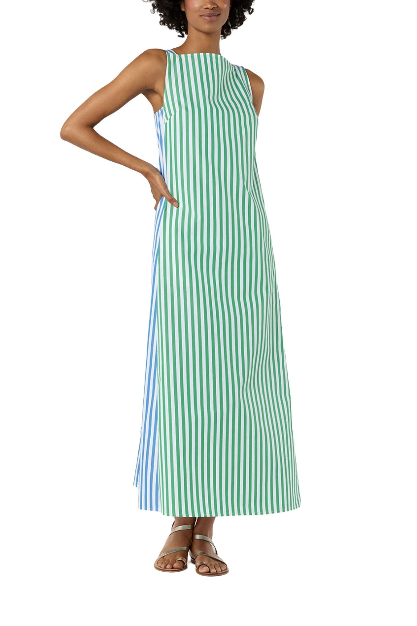 Ann Mashburn Lise Maxi Dress - Vermillion