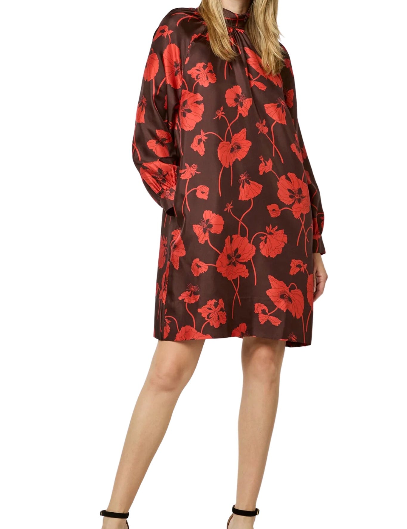 Ann Mashburn Maggie Dress - Vermillion