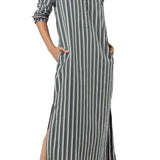 Ann Mashburn Mandarin Talitha Shirtdress - Vermillion