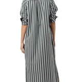 Ann Mashburn Mandarin Talitha Shirtdress - Vermillion