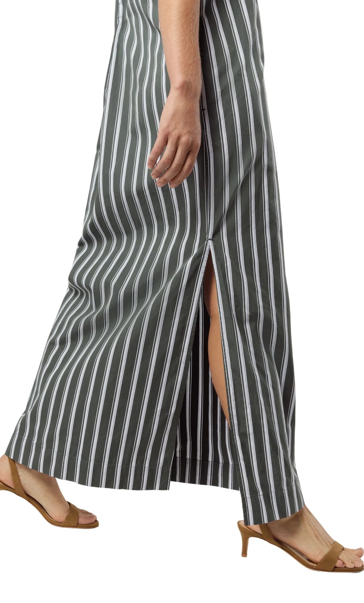 Ann Mashburn Mandarin Talitha Shirtdress - Vermillion