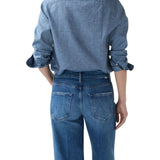 Ann Mashburn Mel Shirt - Vermillion
