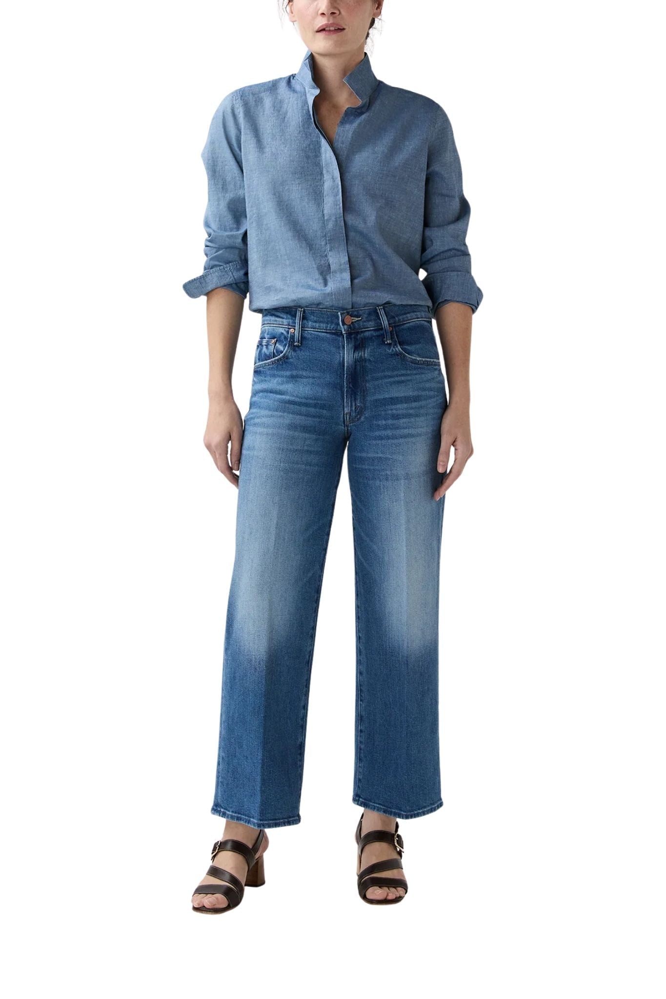 Ann Mashburn Mel Shirt - Vermillion