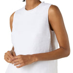 Ann Mashburn Mimi Top - Vermillion