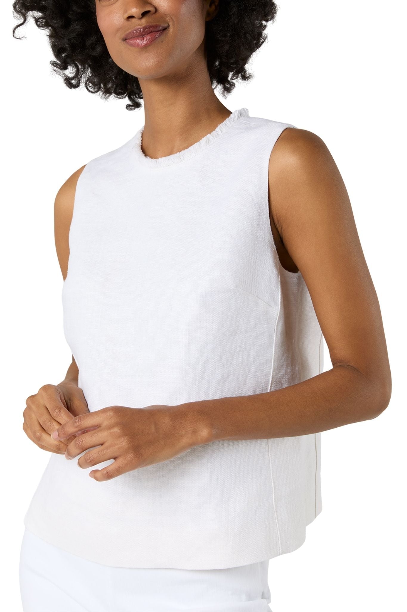 Ann Mashburn Mimi Top - Vermillion
