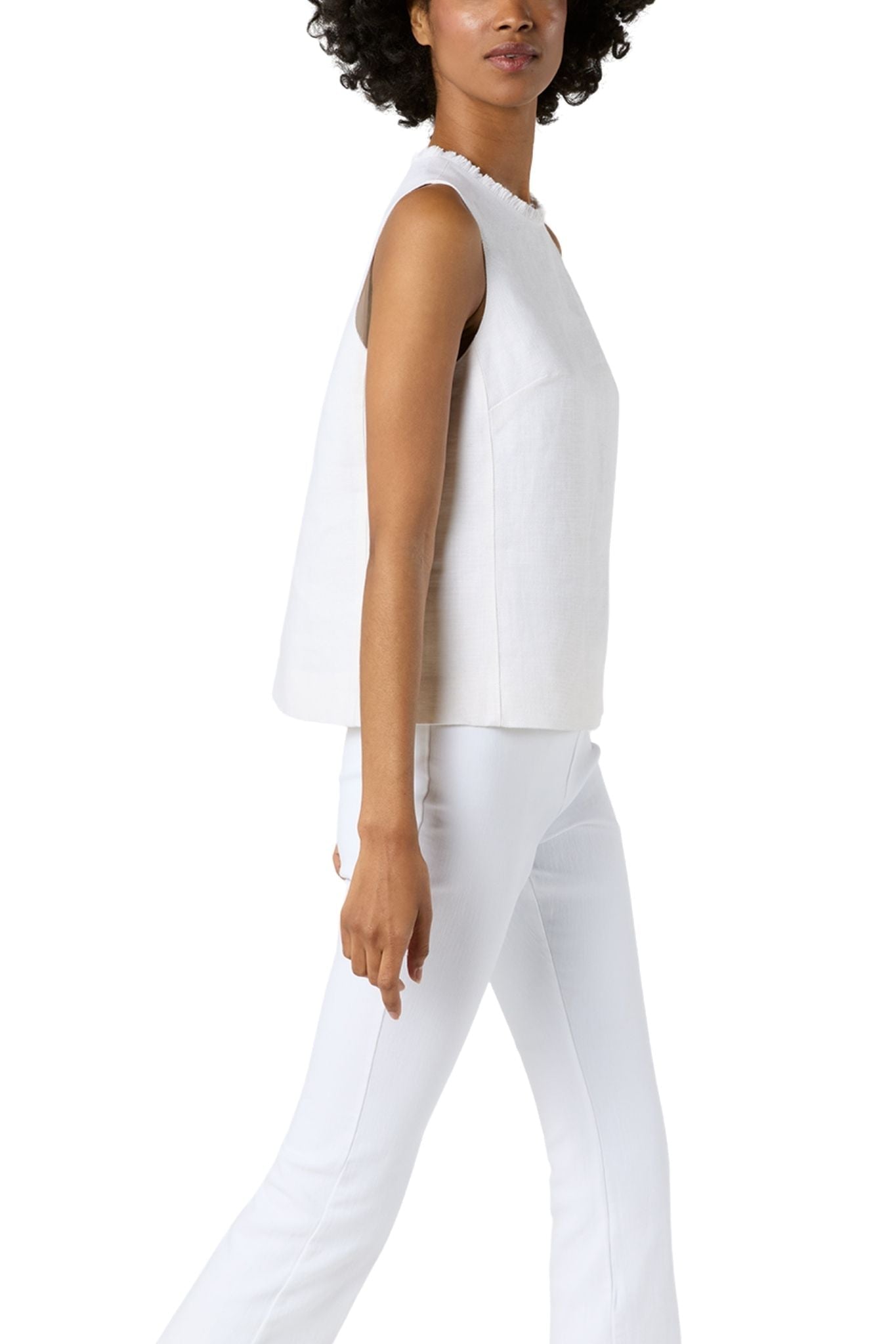 Ann Mashburn Mimi Top - Vermillion