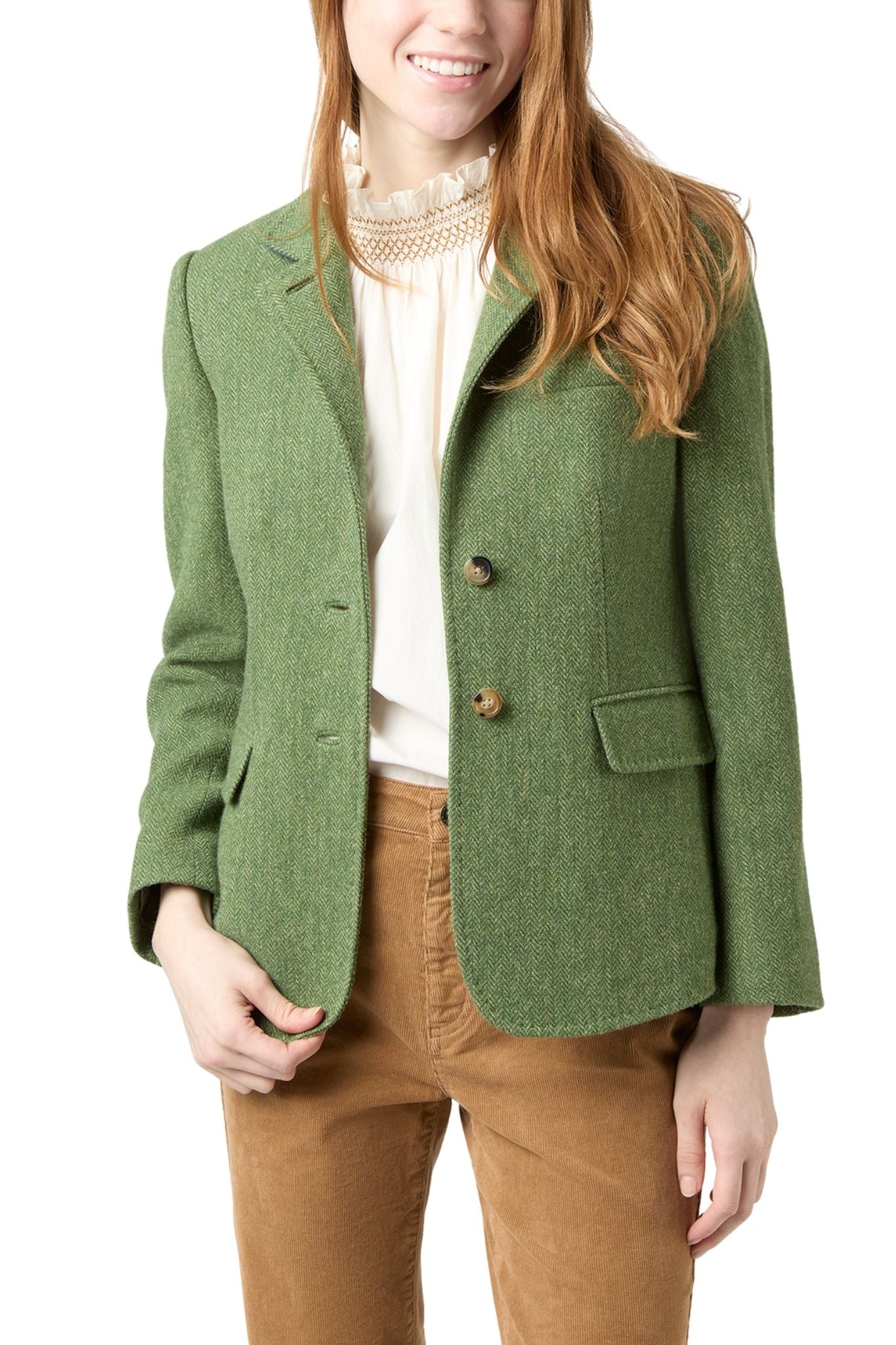 Ann Mashburn Moira Blazer - Vermillion