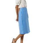 Ann Mashburn Morgan Skirt - Vermillion