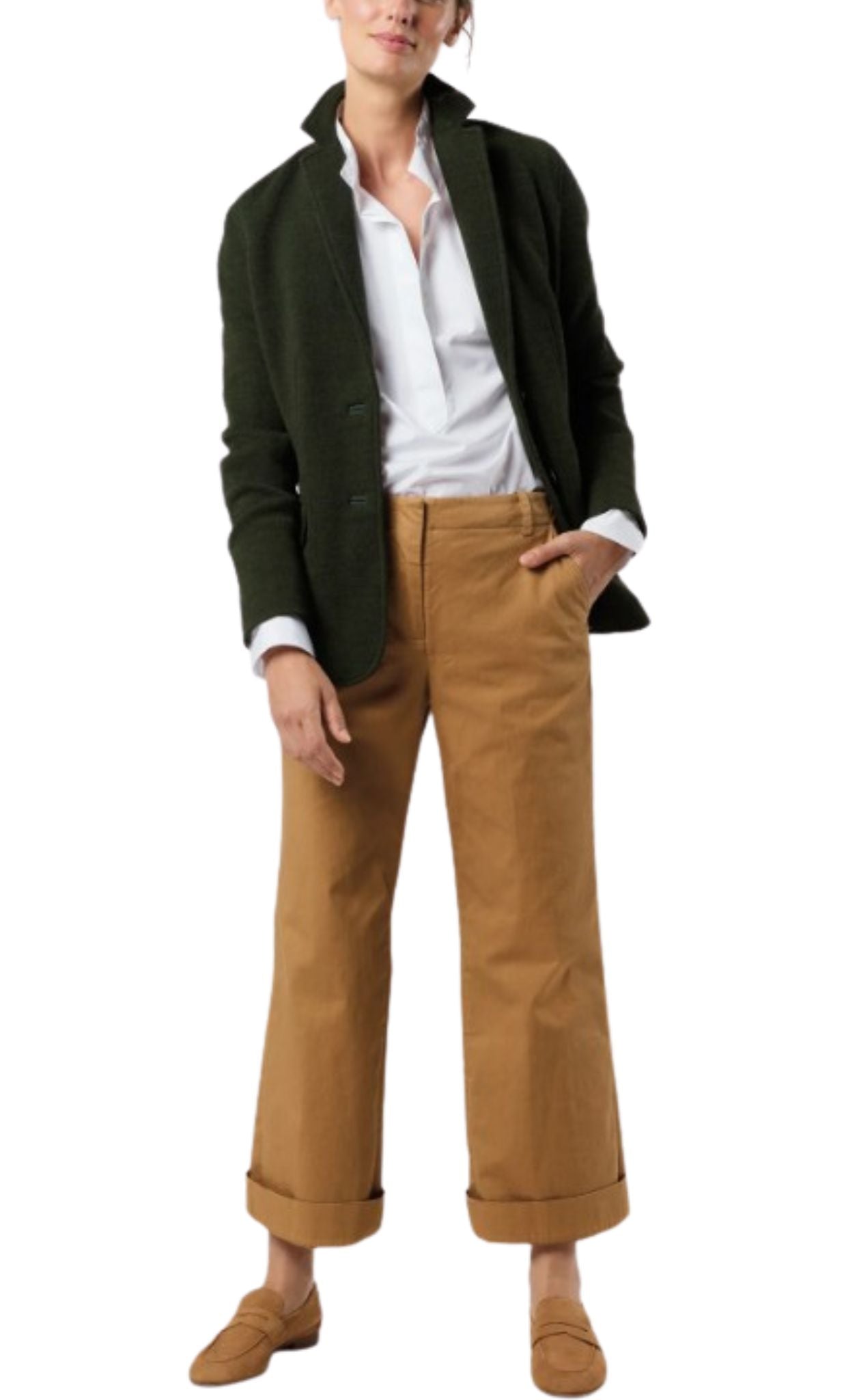 Ann Mashburn Parker Jacket - Vermillion