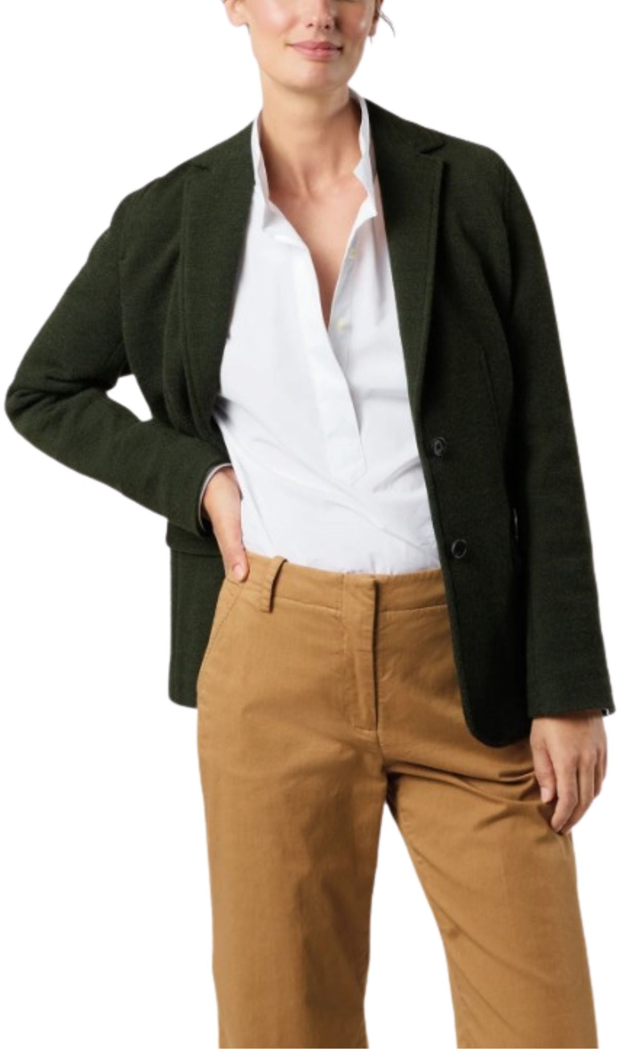 Ann Mashburn Parker Jacket - Vermillion