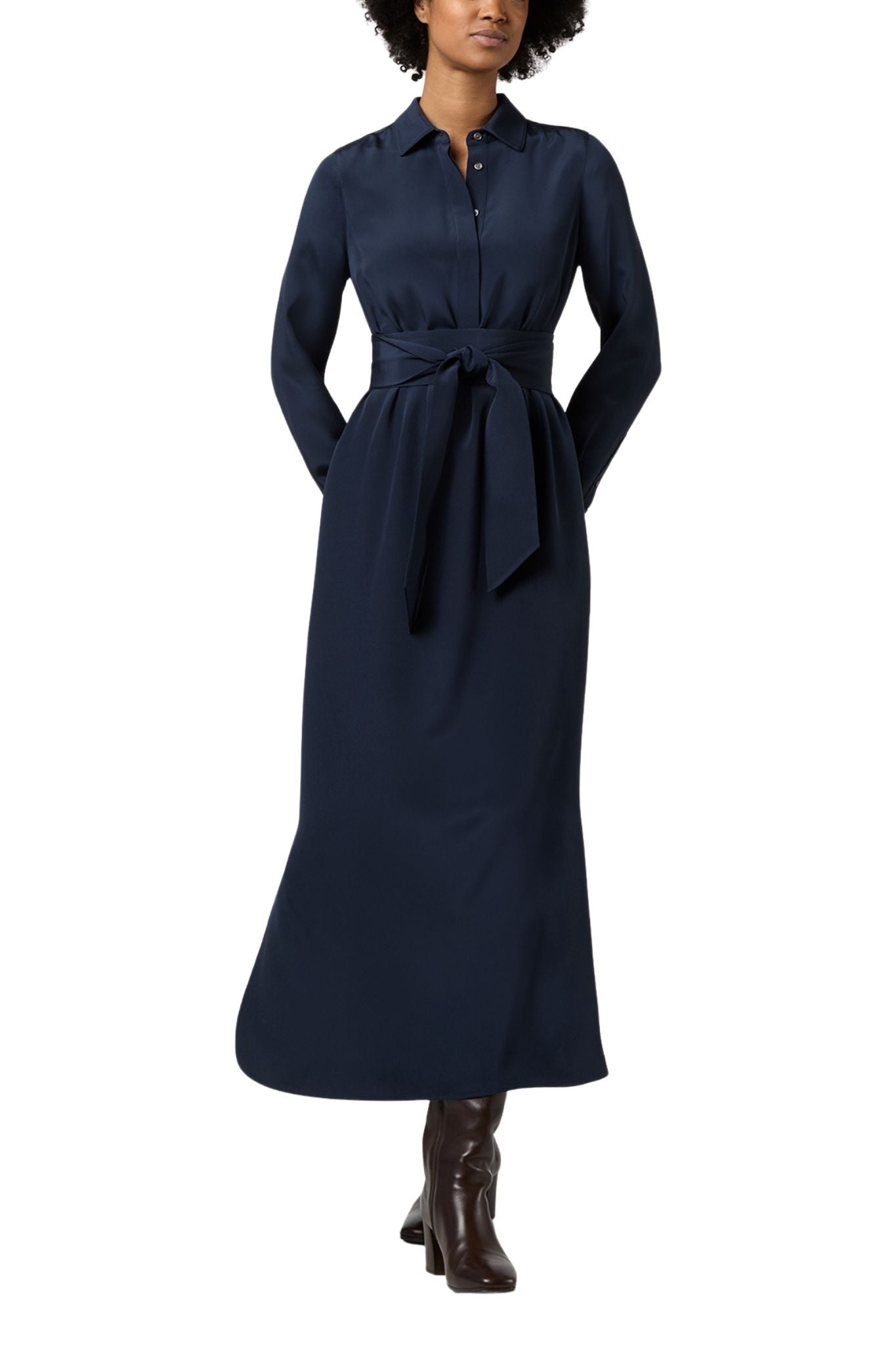 Ann Mashburn Piper Maxi Dress - Vermillion