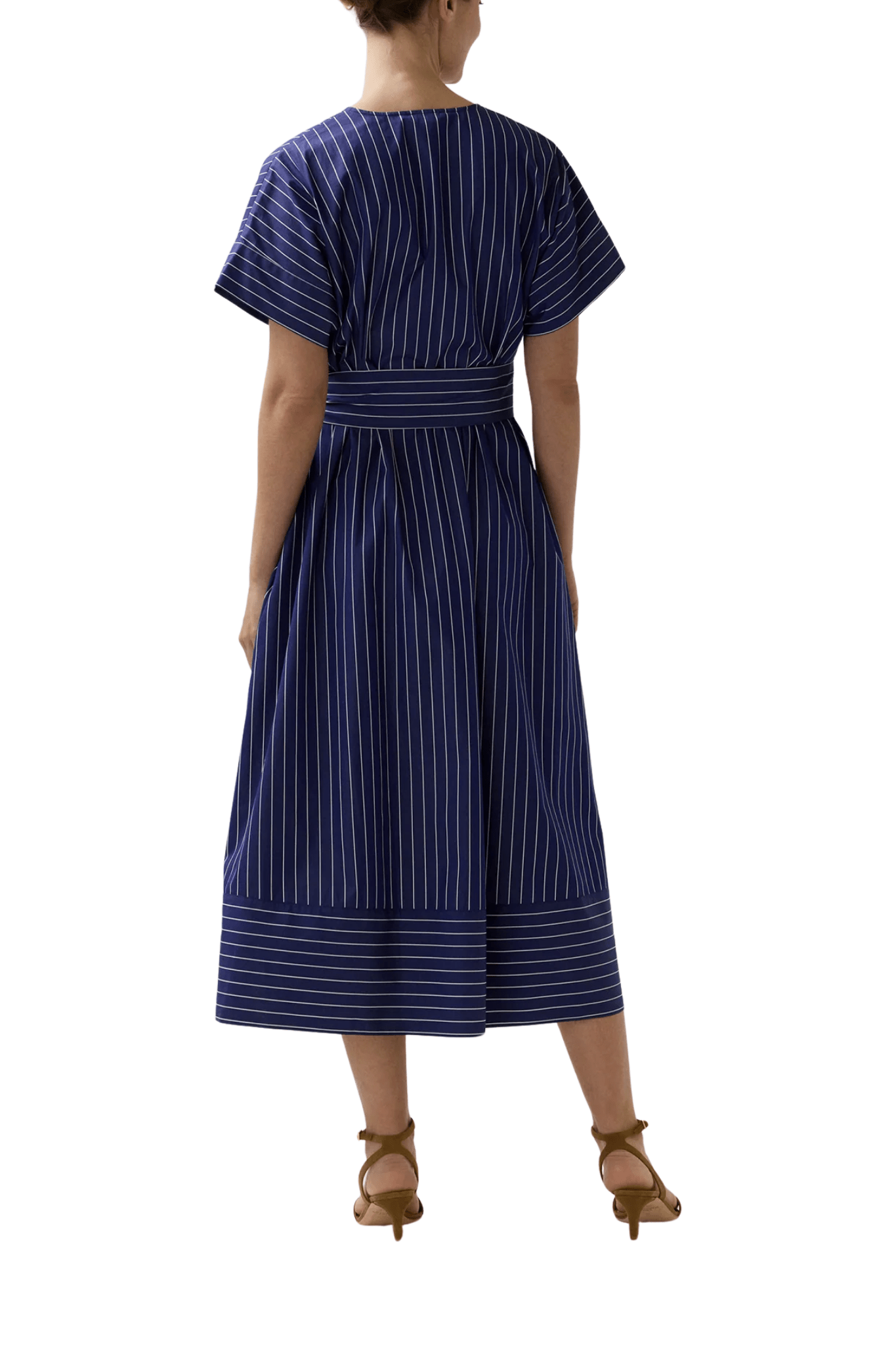 Ann Mashburn Romy Shirtdress - Vermillion