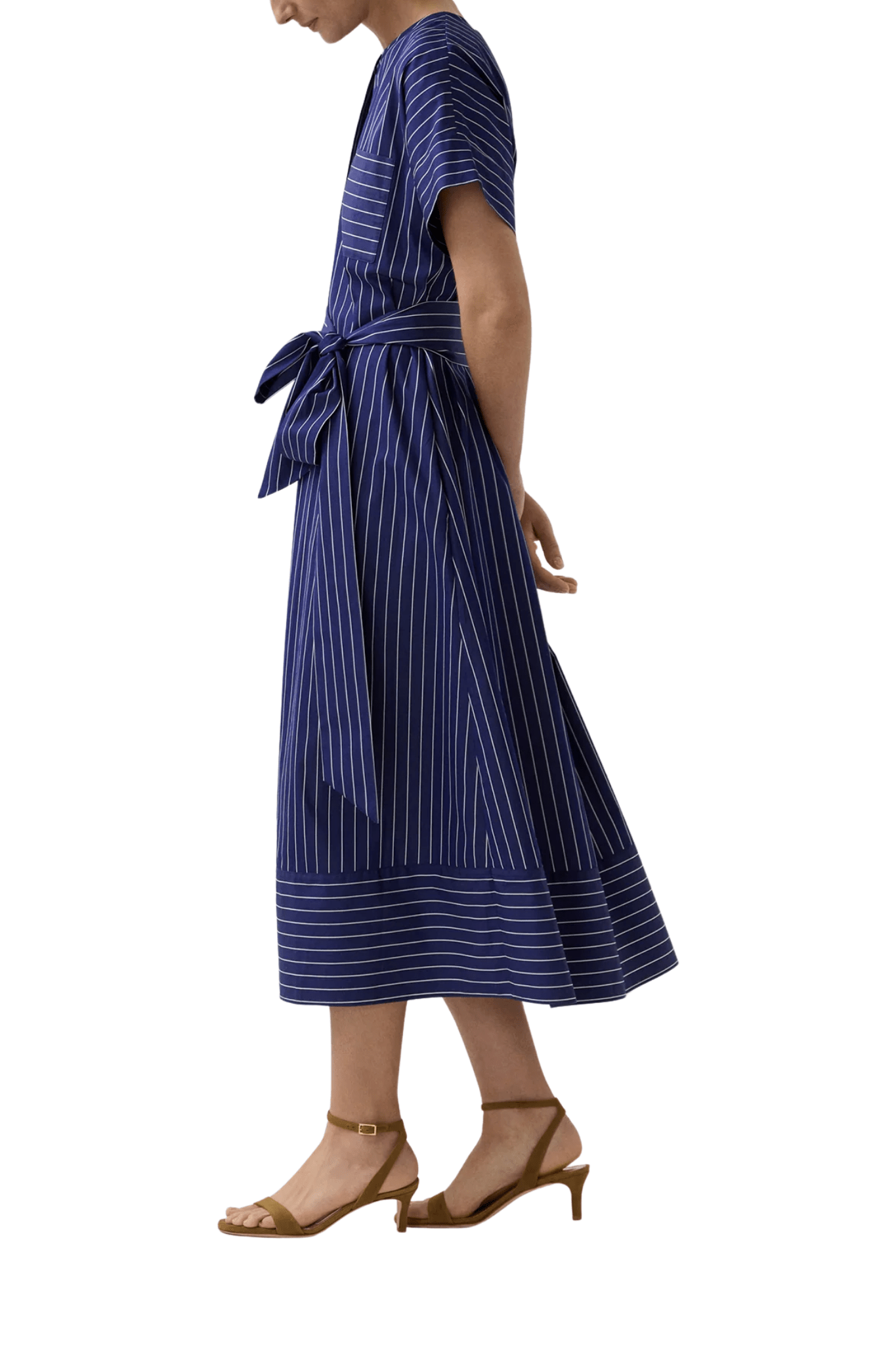 Ann Mashburn Romy Shirtdress - Vermillion