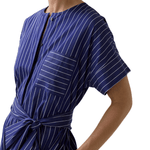 Ann Mashburn Romy Shirtdress - Vermillion