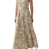 Ann Mashburn Rosalie Dress - Vermillion