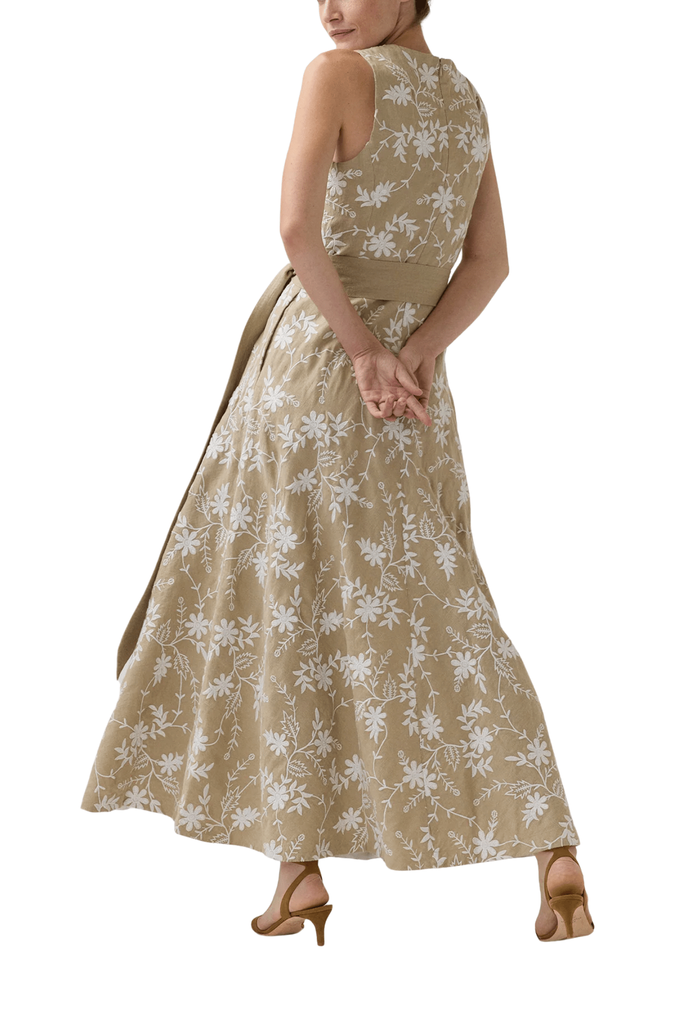 Ann Mashburn Rosalie Dress - Vermillion