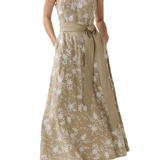 Ann Mashburn Rosalie Dress - Vermillion