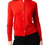 Ann Mashburn Rosie Cardigan - Vermillion