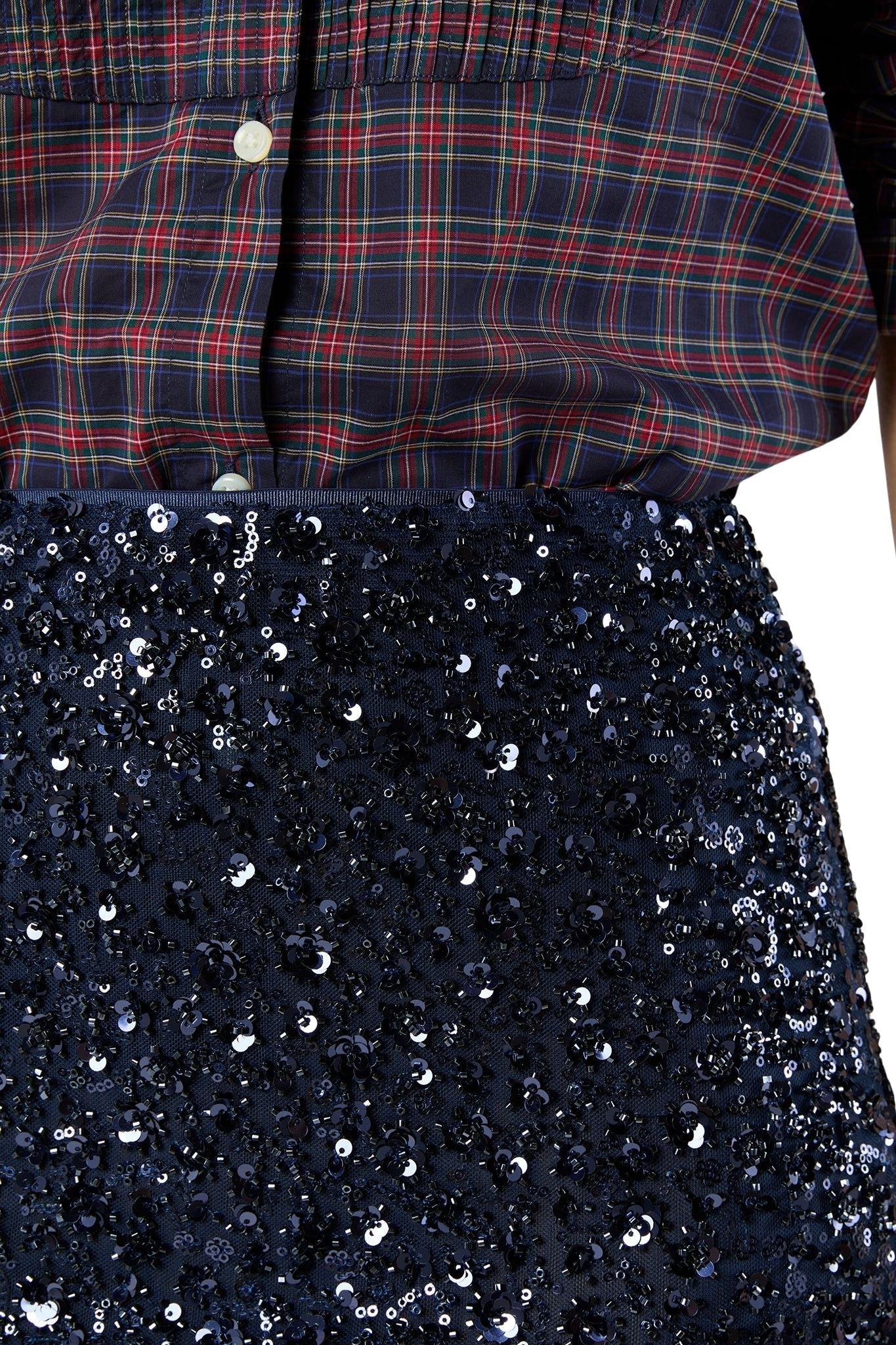 Ann Mashburn Ruby Skirt - Vermillion