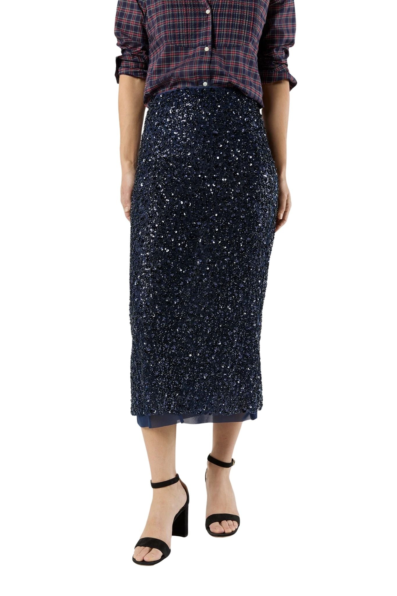 Ann Mashburn Ruby Skirt - Vermillion