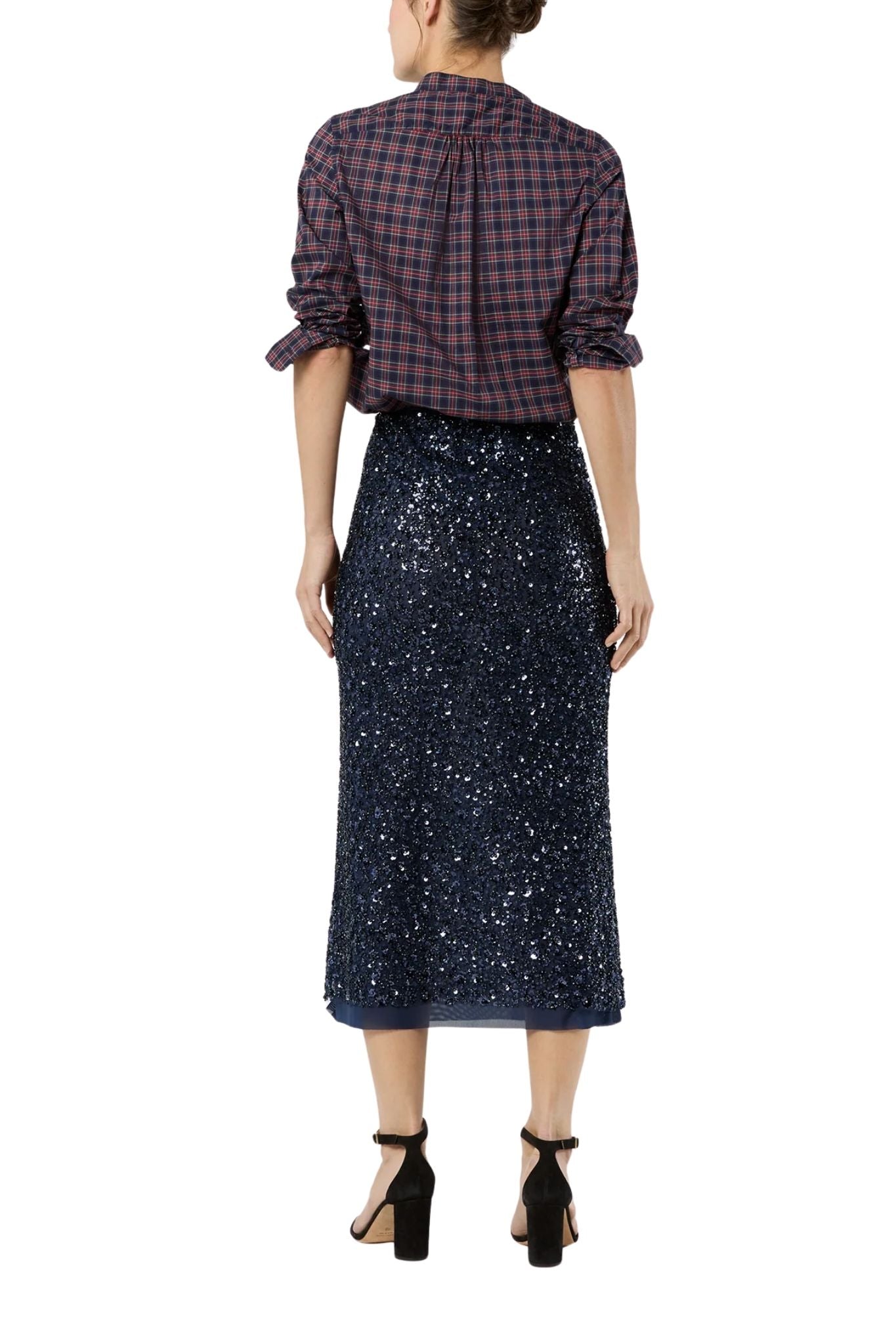 Ann Mashburn Ruby Skirt - Vermillion