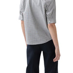Ann Mashburn Sage Blouse - Vermillion