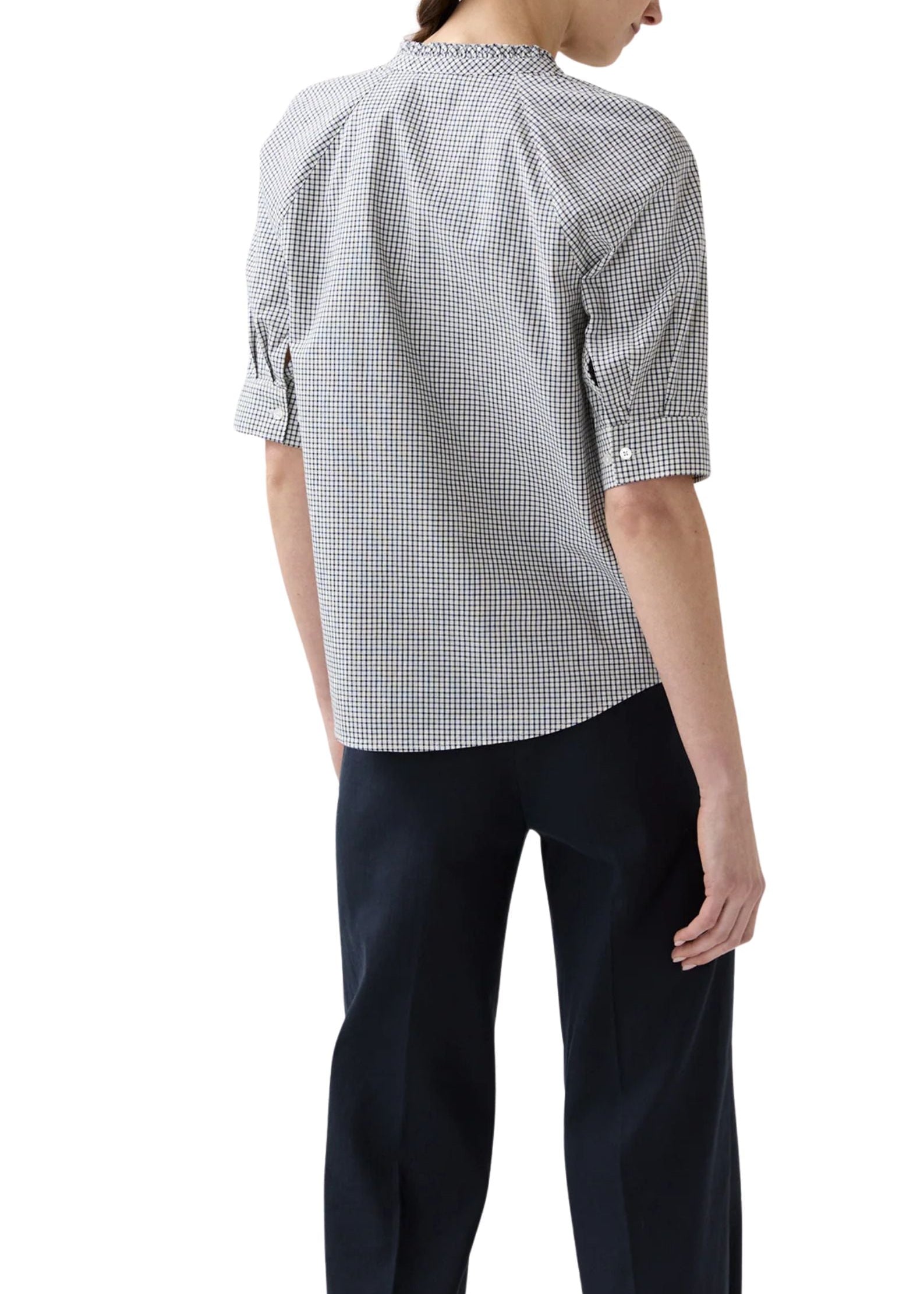 Ann Mashburn Sage Blouse - Vermillion