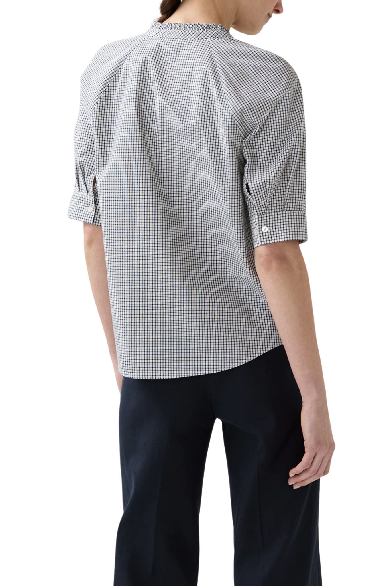 Ann Mashburn Sage Blouse - Vermillion