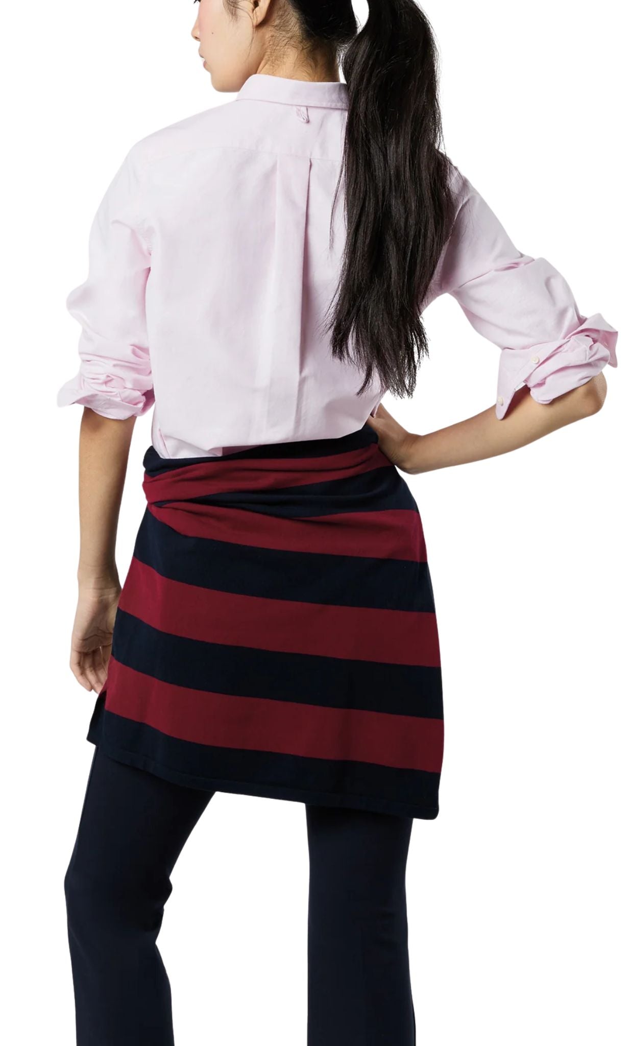 Ann Mashburn Schoolgirl Shirt - Vermillion