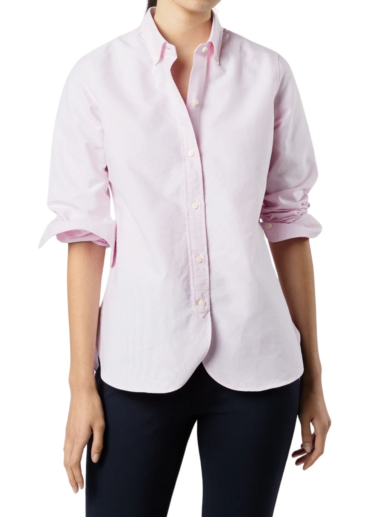 Ann Mashburn Schoolgirl Shirt - Vermillion