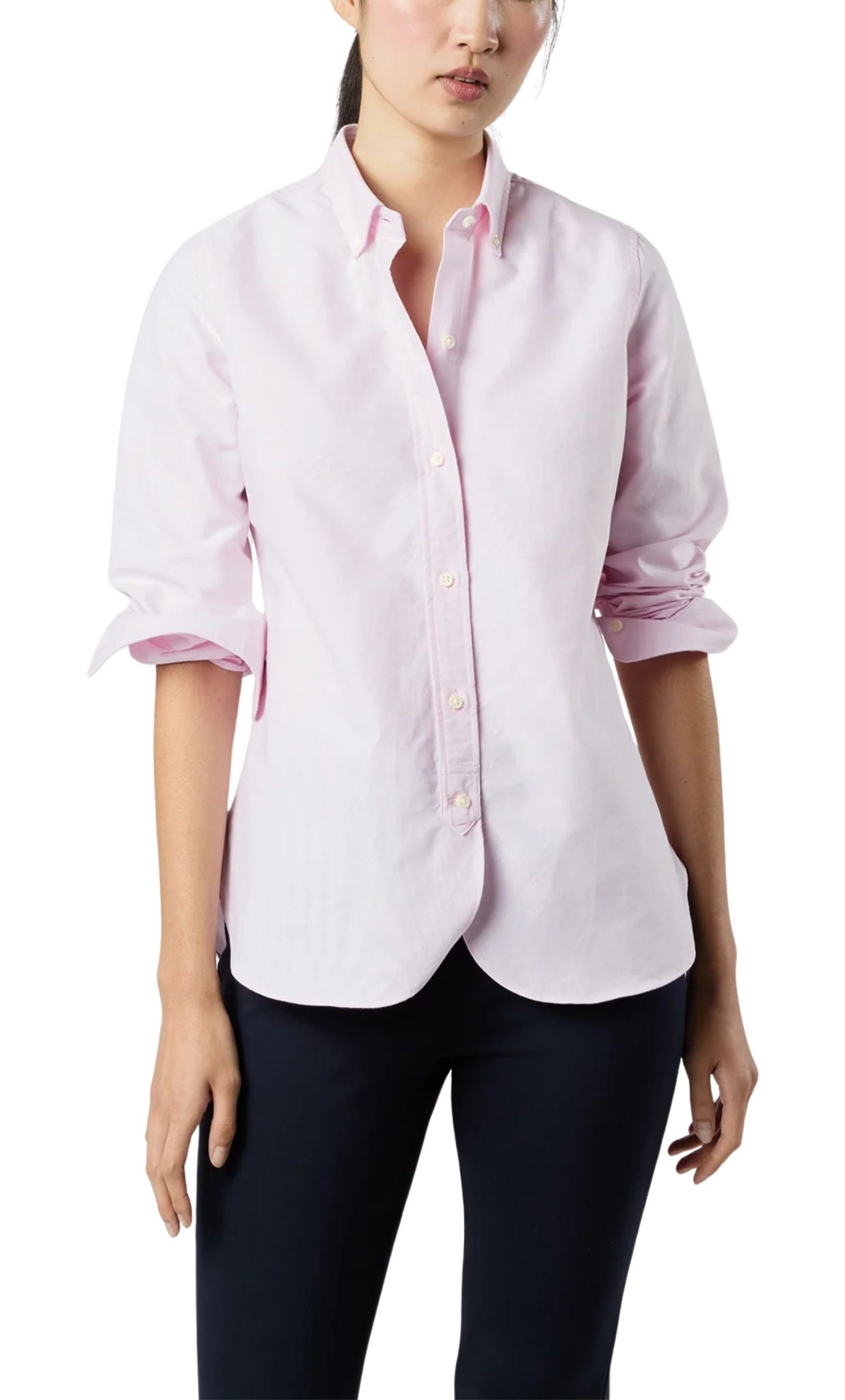Ann Mashburn Schoolgirl Shirt - Vermillion