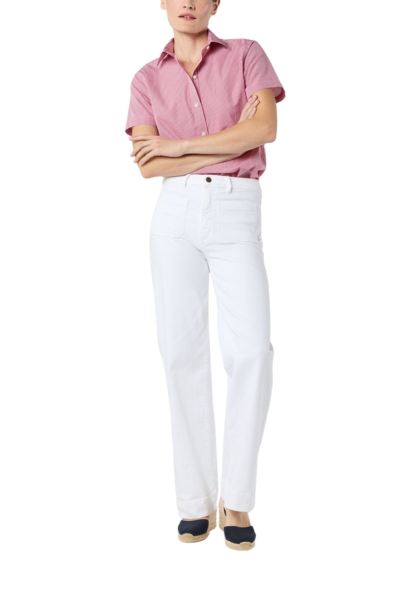 Ann Mashburn Scout Shirt - Vermillion