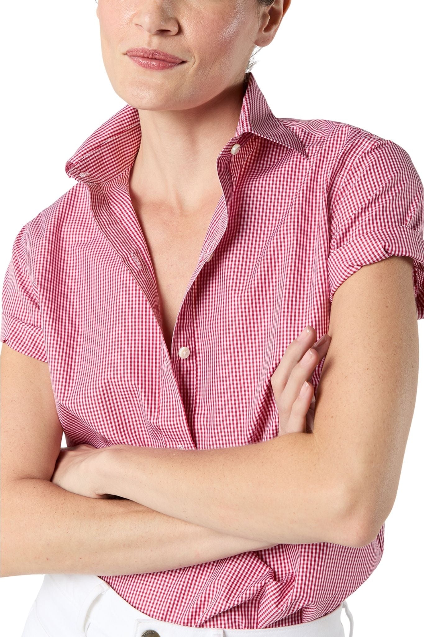 Ann Mashburn Scout Shirt - Vermillion