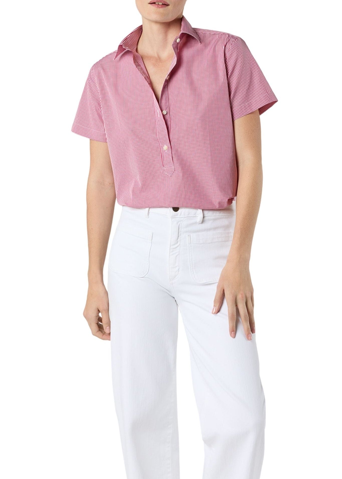 Ann Mashburn Scout Shirt - Vermillion