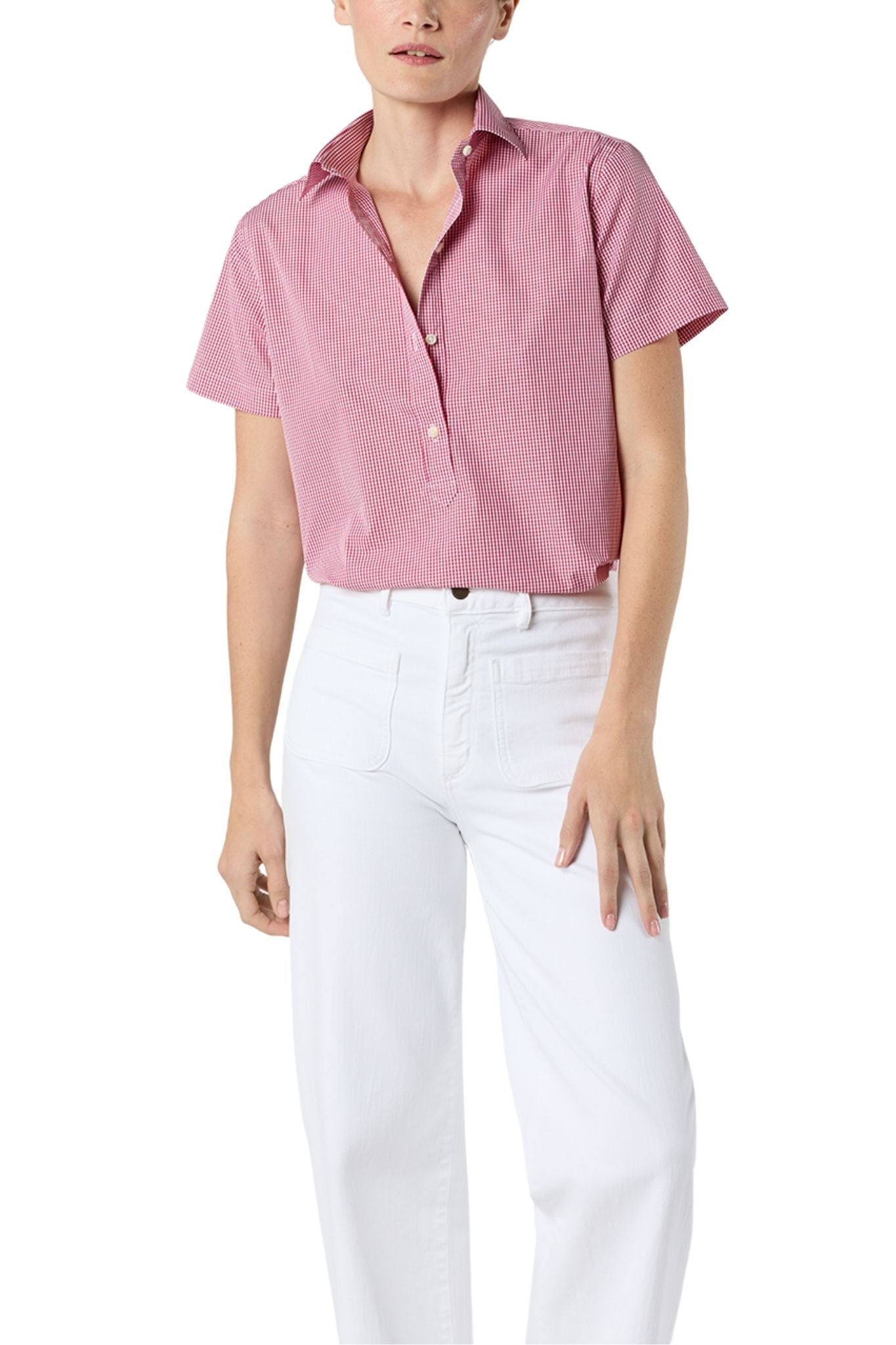 Ann Mashburn Scout Shirt - Vermillion
